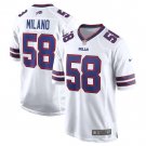 Matt Milano Buffalo Bills Jersey white
