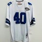 Bill Bates Dallas Cowboys 1994 Official Football Jersey white Mitchell & Ness