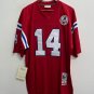 Steve Grogan 1984 New England Patriots Official Football Mitchell & Ness Jersey