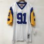 Kevin Greene Los Angeles Rams Football Mitchell  & Ness Jersey white