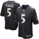Joe Flacco Baltimore Ravens Official Football Jersey Black