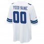 Custom name & Number Dallas Cowboys Football Jersey white