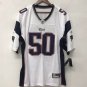 Custom name & Number New England Patriots Football Reebok Throwback jersey