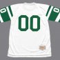 Custom name & Number New York Jets Football customized Mitchell & Ness jersey white