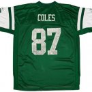 Laveranues Coles New York Jets Official Football Mitchell & Ness Jersey green