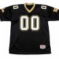 Custom name & Number customized 1970&acirc;��s 80&acirc;��s New Orleans Saints Football Mitchell & Ness Jersey b