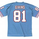 Ernest Givens Houston Oilers 1994 Football Mitchell & Ness Jersey