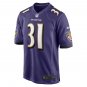 Jamal Lewis Baltimore Ravens Official Football Jersey Purple