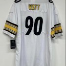 T.J. Watt Pittsburgh Steelers Football Jersey White