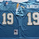 Lance Alworth San Diego Chargers Jersey Mitchell & Ness light blue