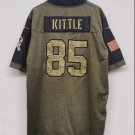 George Kittle San Francisco 49ers military salute to service Jersey