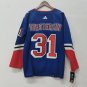 Igor Shesterkin New York Rangers Official Hockey Jersey Statue of Liberty logo