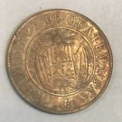 1870 Guatemala silver 50 Centavos, Nice
