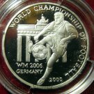 2000 S KOREA Silver Proof 2 Won- World Cup Soccer(Football)