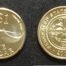 2012  Micronesia $1 Manta Ray