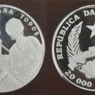 1995 Guinea Bissau Large Silver Proof FAO Crops 20,000 Pesos