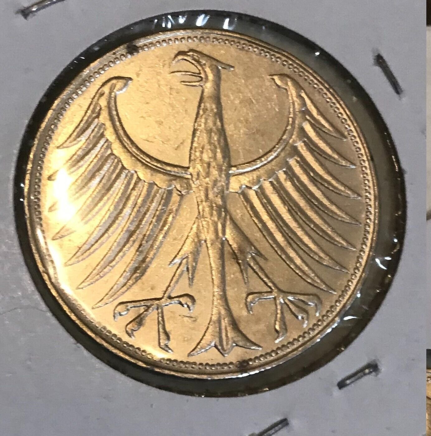 1957 G Germany Large Silver 5 marks