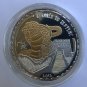 Rare 2013 Cameroon Large Silver 1000 fr Year of the Snake-nice Box