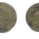 1825 Bavaria Germany silver 3 kreuzer