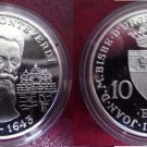 1998 Andorra Large Proof Silver 10 Diners Monteverdi