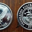 2012  Micronesia One dime Heron bird