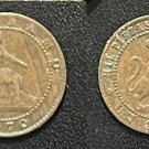 1870 Spain 1 Centimo Liberty/Lion Nice condition