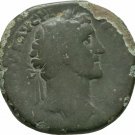Ancient Rome AD 138-161 ANTONINUS PIUS Large SESTERTIUS Libertas Pileus COS IIII