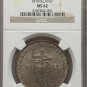 Rare 1925 D Germany Silver 5 marks-1000 years Rhineland/Medieval Knight NGC MS62