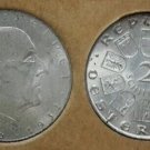1932 Austria  Large silver 2 shillings Seipel, Nice