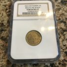 USA 1863 New York Broas Pie Baker; F-630M-1B Civil War Token MS NGC 63