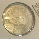 1935 British Palestine Silver 50 mils Nice high grade