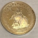 Rare 1997 Great Britain Silver Trade $ Hong Kong Return to China Trial Strike