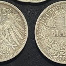 Rare 1898 A Germany Silver 1 Mark