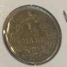 1915 D Germany Silver 1/2 mark