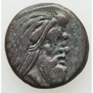 Ancient Greece 4 cent.BC CIMMERIAN Bosporus Panticapaeum Pan/Griffin/sturgeon #2