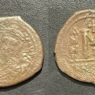 Ancient Byzantine 582- 602 MAURITIUS TIBERIUS  Large Follis