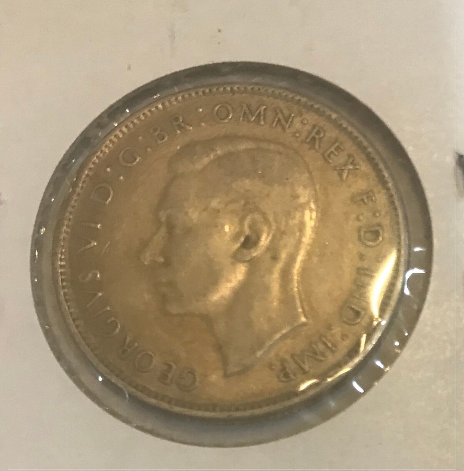 1941 Australia  Large silver Florin