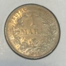 1911 A Germany Silver 1 mark