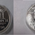 1998 Luxembourg Large Proof Silver 20 Euro-1300 years Echternach