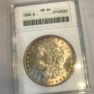 Rare 1899 USA Morgan $ - ANACS MS 64