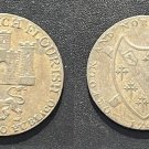 1792 GREAT BRITAIN NORFOLK 1/2 PENNY NORWICH CONDER TOKEN D&H 14 Tower/Arms