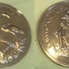 Rare 1980 Bahamas Large Copper-Nickel Proof $2 Flamingo