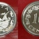 Rare 1981 Malta Proof 10 C, Grandmaster Sailing ship
