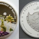 2009 Palau Large Proof color $1 World Wonders-Hanging Gardens of Babylon