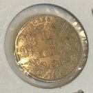 1914 J Germany Silver 1/2 mark