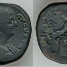 Ancient Rome Faustina II AD 147-175 Large Orichalcum sestertius (26.26 gm)