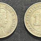 Rare 1903 Straits Settlements Silver 10 Cent