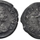 Ancient Rome JULIA DOMNA 193-217 AD ANIMA  BI Denarius Hilaritas