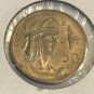 1950 Mexico Silver 50 C Eagle/Snake
