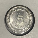 1910 Mexico 5 Centavos-Nice